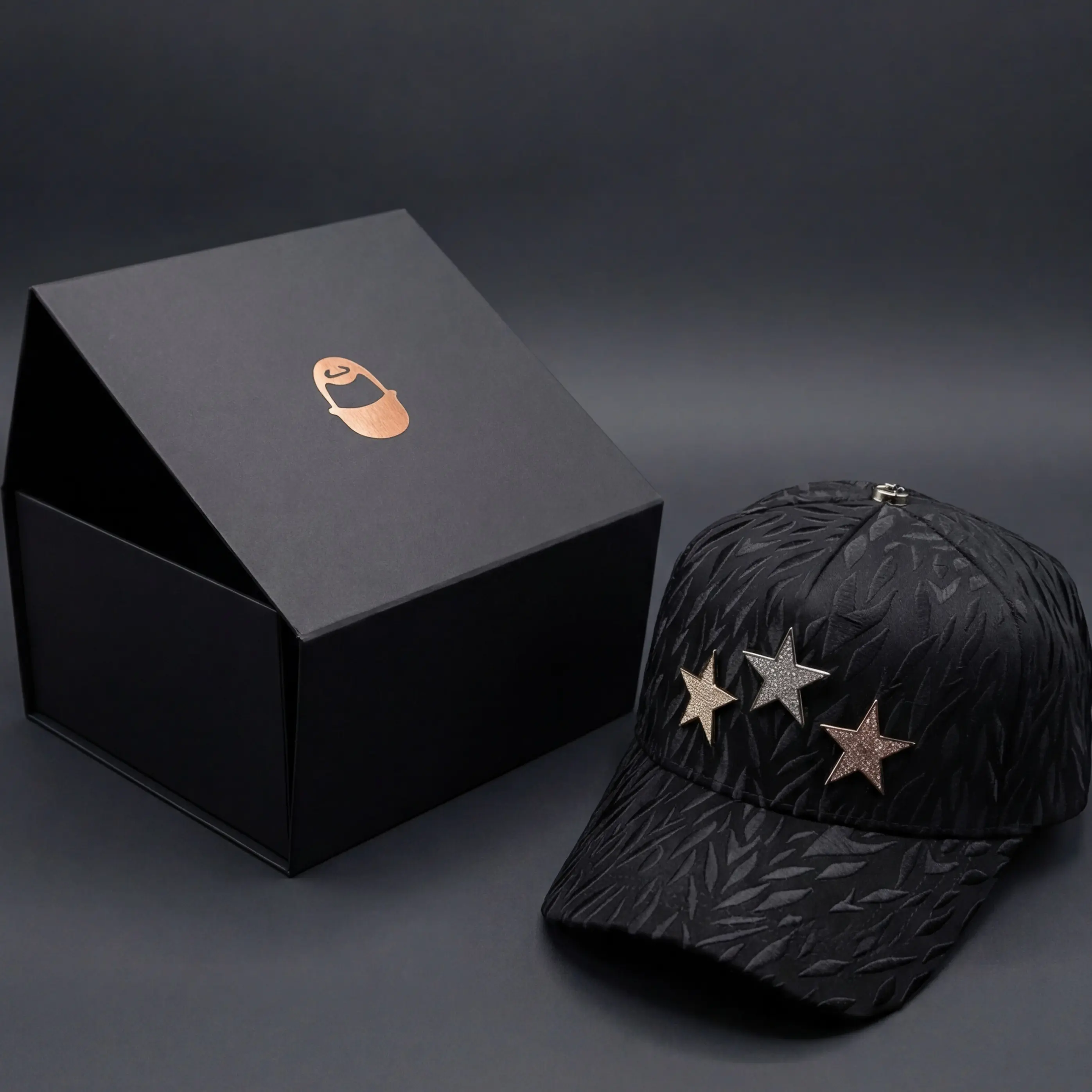 Barbas Hats x CT Rockstar Baseball Cap Premium Embroidered Adjustable One Size Black