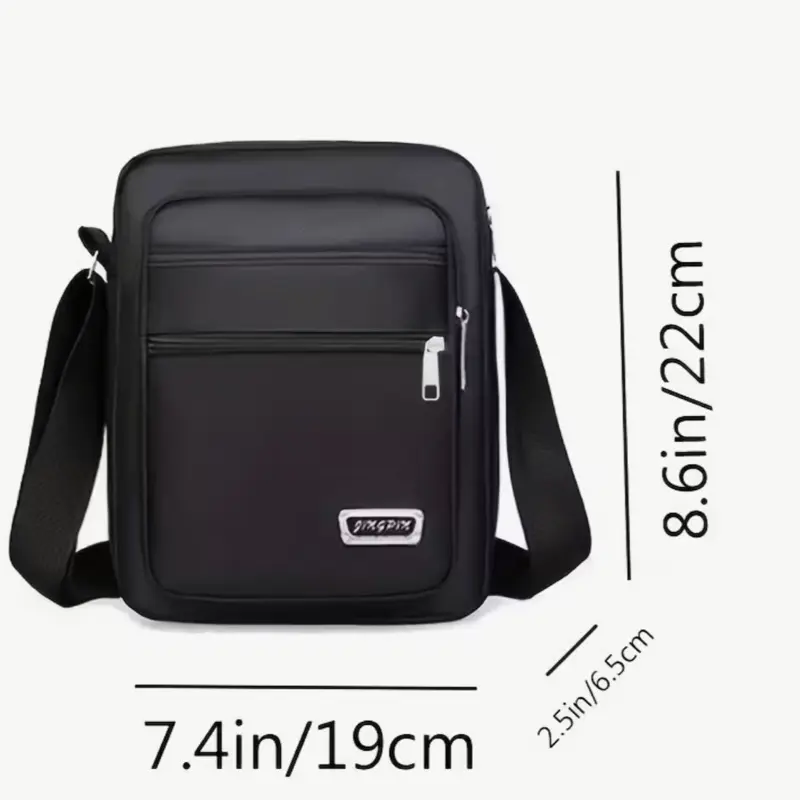 BJ515 Briefcase Four Pull Black 7.4in x 8.6in Compact Design for Everyday Use