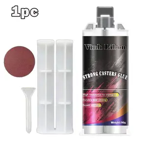 1-Pack Premium Metal Bonding Glue for Crafts Precision Bonding Low Odor Smooth Finish Ideal for Sculptures Models DIY Projects & Antique Restoration Work