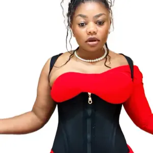 5020 WAIST TRAINER WITH WIDE STRAPS ・ 3-in- 1 adjustable front-hook waist trainer. Great for shapin Front wait waid provide and hourglass shape. Full back coverage.