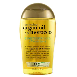OGX Renewing + Argan Oil of Morocco Penetrating Hair Oil Treatment, Moisturizing Haircare Moisture 3.3 fl oz