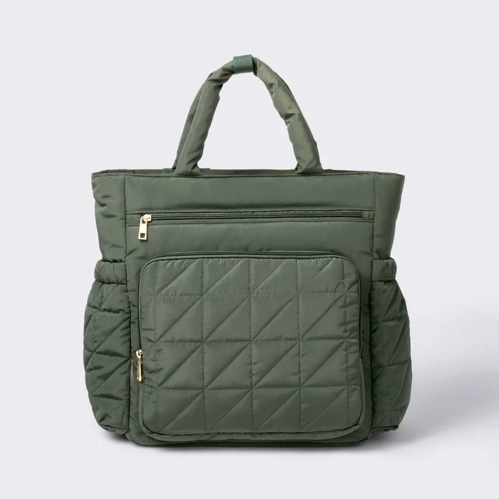 Quilted Diaper Backpack Tote Cloud Island