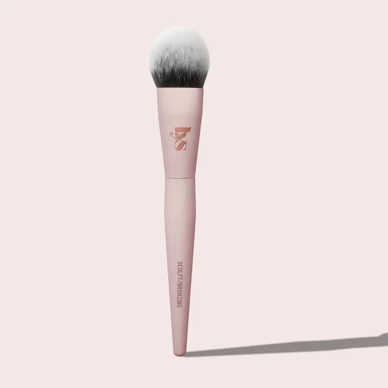 LYS Beauty Cruelty-Free Sculpting-Bronzing Beauty Brush, Professional Cheek Defining Tool for Distributing and Blending Contour, Ideal for Makeup Application