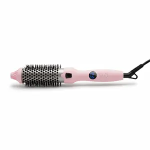 1.5-Inch Hot Air Styling Brush (For Voluminous Blowout Styles)，11 Temps (110-210°C), Anti-Frizz | For Students, Office & Everyday Styling