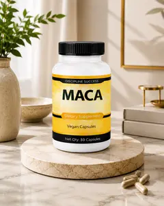 Organic Maca Root Supplement Veggie Capsules