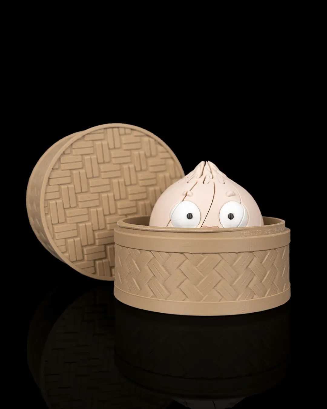 Dumpling Fidget Slider Toy - Stress Relief Novelty Toy for Kids