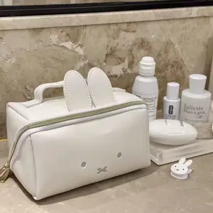 Hot Cartoon Miffy Series Hand Makeup Bag Cute Creativity Multi-functional Portable Large-capacity Storage Bag