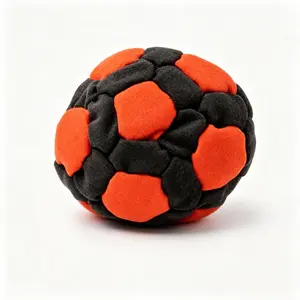 Soft Fun Hacky Sack，The mini football-shaped toy is the ultimate stress-relieving toy for football enthusiasts and juggling lovers