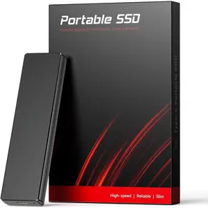 1TB External SSD USB 3.2 Gen 2, Up to 1000MB/s High Speed Portable Solid State Drive, Plug & Play Storage for PC, Laptop, , Tablet, Video Editing, Backup