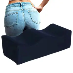 Memory Foam Bbl Pillow, Post-Surgery Hip Support Cushion, Comfortable Seat Pad for Home Living Room Bedroom Office Use, Contoured Memory Foam