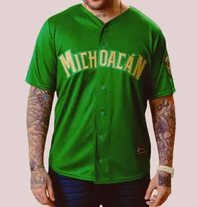 MICHOACAN BASEBALL JERSEY - GREEN