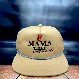Mama Tried Khaki/Silver Rope