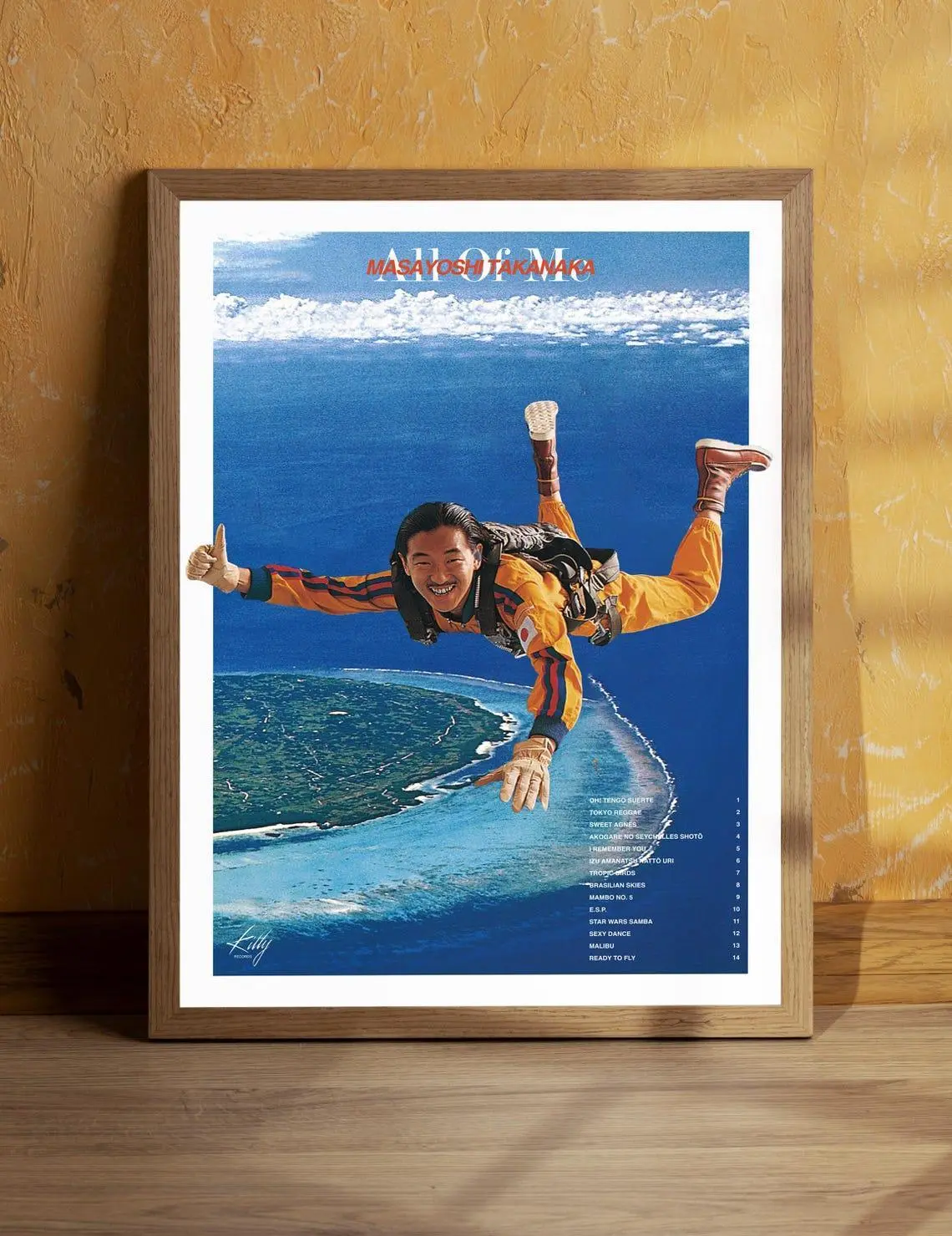 Masayoshi Takanaka | All Of Me Album Cover Poster