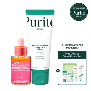 [Purito Official] Radiance Skin Duo I Dark Spot Serum + Post-Acne Cream I Dark Spot Serum + Fungal Acne Safe Cream l Korean Skincare