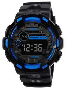 New Men's Sports Watch, Night Glow Multifunctional Electronic Watch, Student Versatile Wristwatch, Fashionable and Practical Timepiece, Luminous Fashionable Watch, Fashionable Stylish Watch, Trendy Multifunctional Watch, Fashionable Digital Watch
