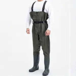 Full Body Fishing Overalls, Adjustable Safety Jumpsuit for Fishing, Outdoor Fishing Accessories for Men & Women, Fishing Clothes