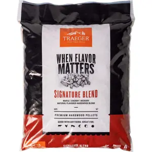 Signature Blend All-Natural Wood Grilling Pellets, 20 lb. Bag