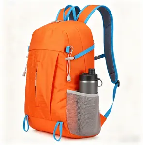 Packable Ultra Lightweight Foldable Hiking Daypack for Men Women, Water Resistant Ripstop Nylon Backpack with Mesh Water Bottle Pocket & Breathable Shoulder Straps, Portable Compact Travel Backpack for Camping Gym Daily Commute Weekend Trip