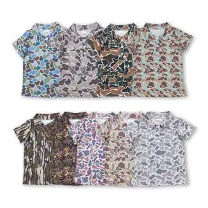 Boy Summer Tshirt Boy Camo Hunting Clothes Toddler Summer Clothing