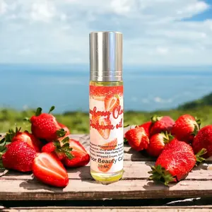 Mon Tresor Beauty- Strawberry Clouds roll-on body oil
