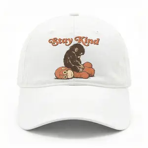 Washed Baby Monkey Punch Hat, Punch Viral Monkey Cap