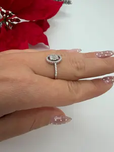 925 Sterling Silver Zirconia Ring