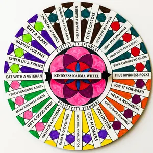RAOK Acts of Kindness Game Craft Spinner | Pay It Forward Actvities | Kindness Crafts