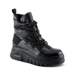 Azura by Spring Step Lug Sole Boots - Snowstorm