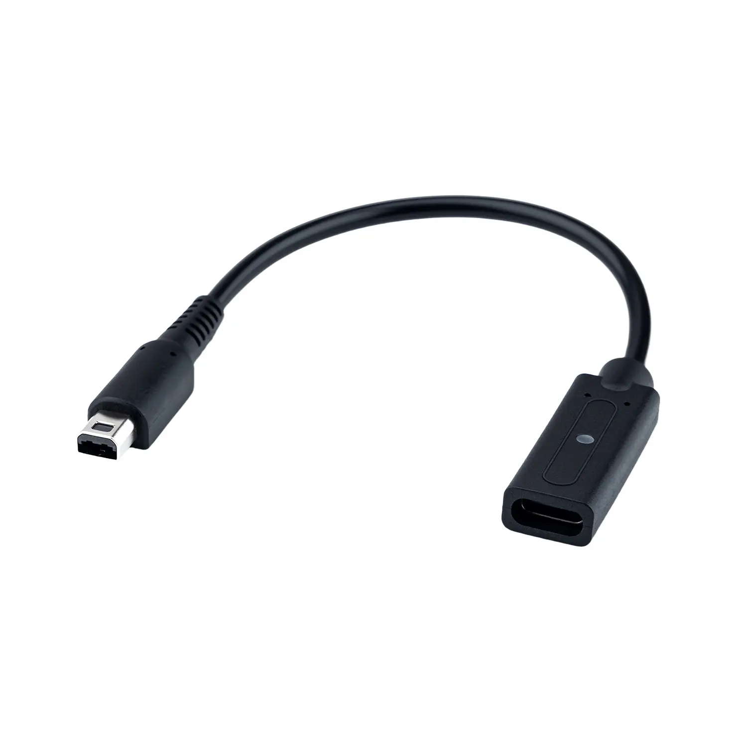 Mcbazel Compact Durable Portable USB-C Charging Cable for 3DS/2DS/NEW 3DS XL/NDSI Multiple Game Consoles, 5V/1A Voltage Control, 6.8mm+ Copper Wire Core, PVC Exterior, Plug & Connector Protection, Driver-Free Installation, Black Gaming Accessory