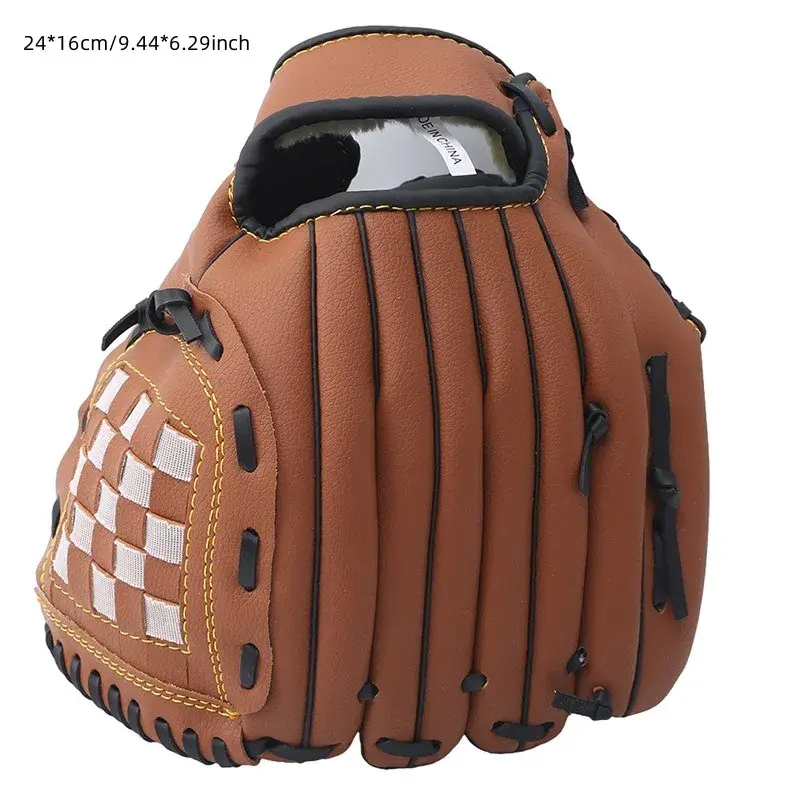Outdoor Sport Baseball Glove Softball Practice Equipment Size 9.5/10.5/11.5/12.5 Left Hand for Kids/Adults Man Woman Training Does not apply