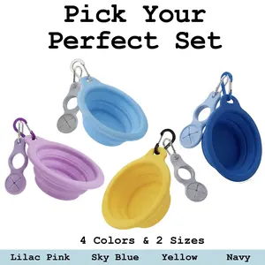 gogout Collapsible Dog Bowl for Walks, Hikes & Travel