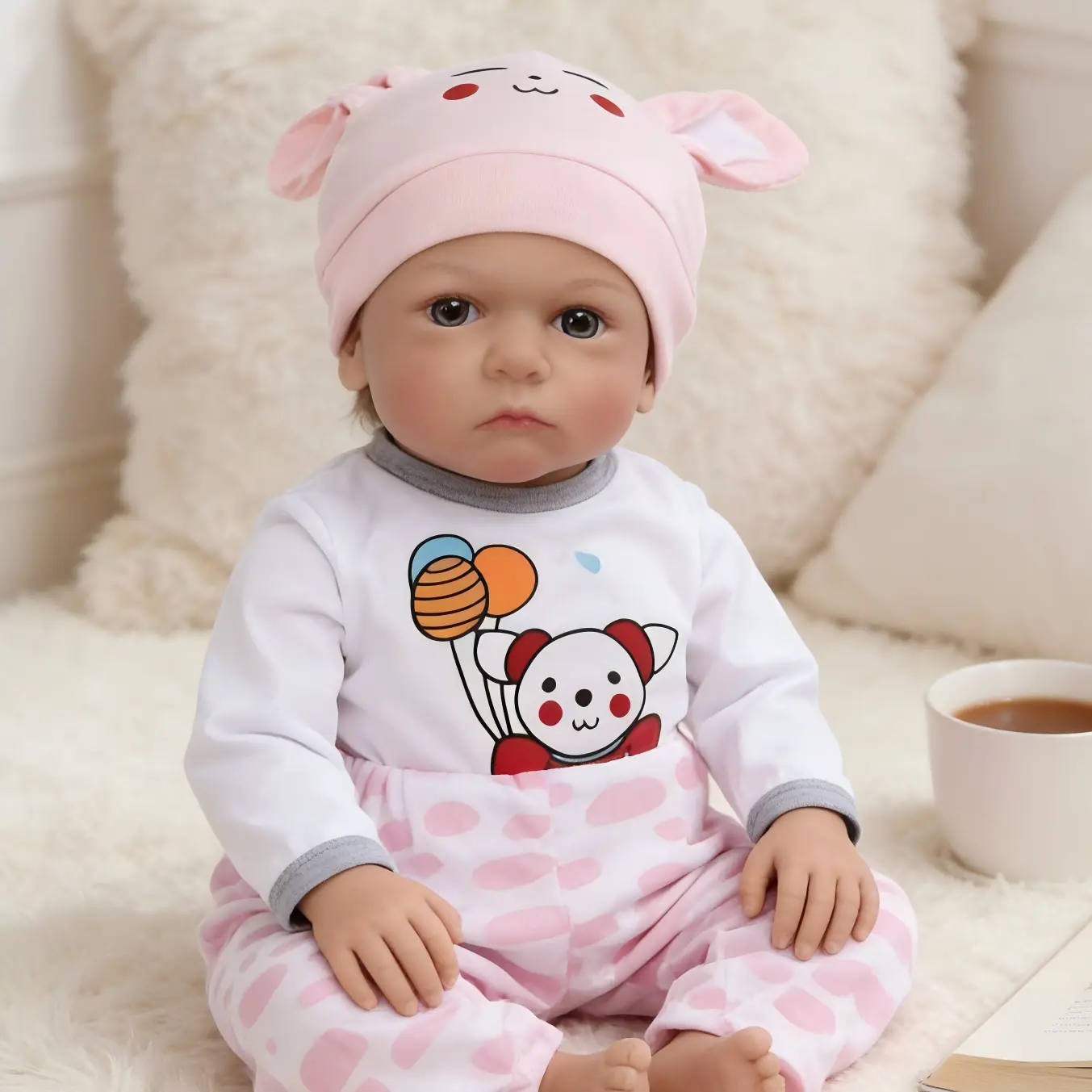 Lifelike Reborn Baby Dolls 18 Inch  Real Life Baby Dolls gifts for Mother's Day Valentine's Day Children's Day & Christmas