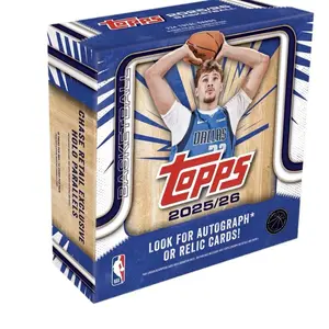 2025/26 Topps Basketball Mega Box Trading Cards
