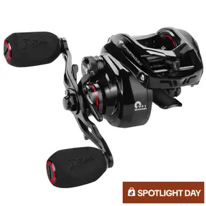 KastKing Spartacus II Baitcasting Fishing Reel，Reel Combo,6oz Ultralight Baitcaster Reel,spinning Super Smooth with 17.6 LB Carbon Fiber Drag, 7.2:1 Gear Ratio, 39mm Palm Perfect Lower Profile Design For Beginner Fishing Reel SummerVibes