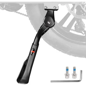 Adjustable Bicycle Kickstand Fits 24"-29" Bikes, Suitable for Adult Kids Bike, Mountain Bike and Ebike
