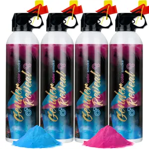 Gender Reveal Spray 2 Pieces for Gift, Boy Girl Reveal Party Ideas, 100% Biodegragable for Gender Reveal Decorations Smoke Bombs for  Wedding Party Decoration, Party Supplies, Birthday Party, Father's Day Gift, Holiday Gifts, Spring Gifts Blaster