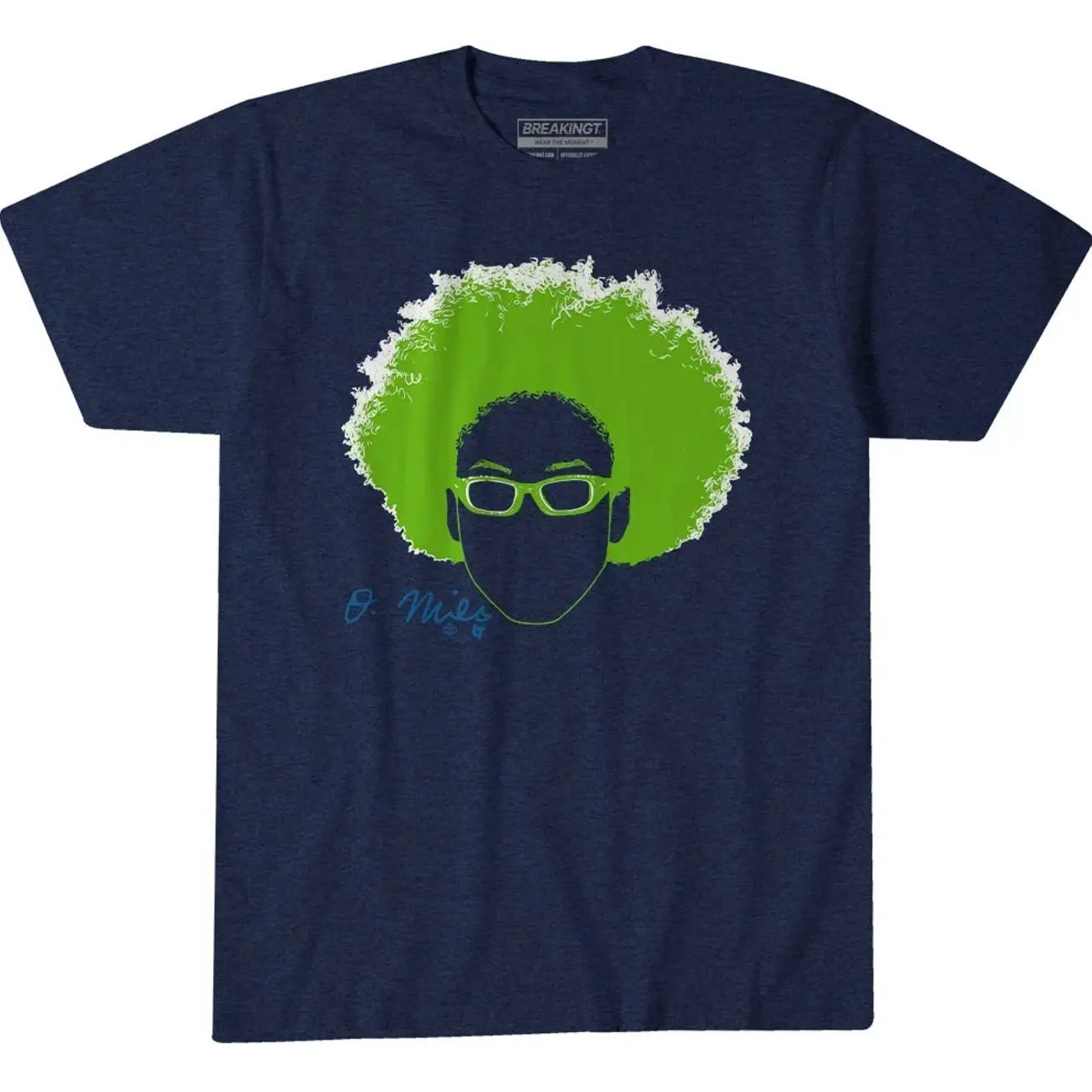 Olivia Miles: Blank Face Shirt, Unisex Men & Women, Trendy Streatwear Gift