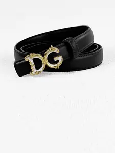 Women's Classic Versatile Belt, High-Quality No-Drill Adjustable Waistband, Casual Fashion Youth Belt, PU Material, All Seasons