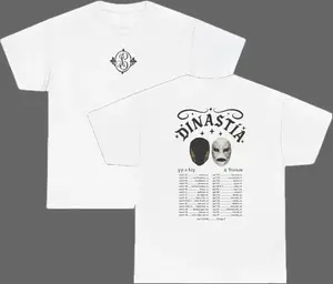 Mask Logo Tour Dates T-Shirt, Dinastia Tour 2026 Merch, Peso Merch