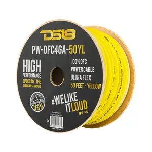4-GA 100% OFC Ground, Power Cable, 50 Feet