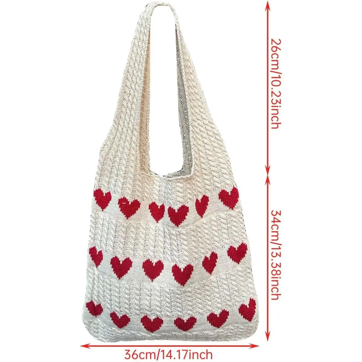 Y2K Fairy Grunge Aesthetic Crochet Tote Bag Women Hobo Shoulder Bag Fairycore Mesh Beach Bag Boho Indie Purse for Girls Summer Outdoor Shopping