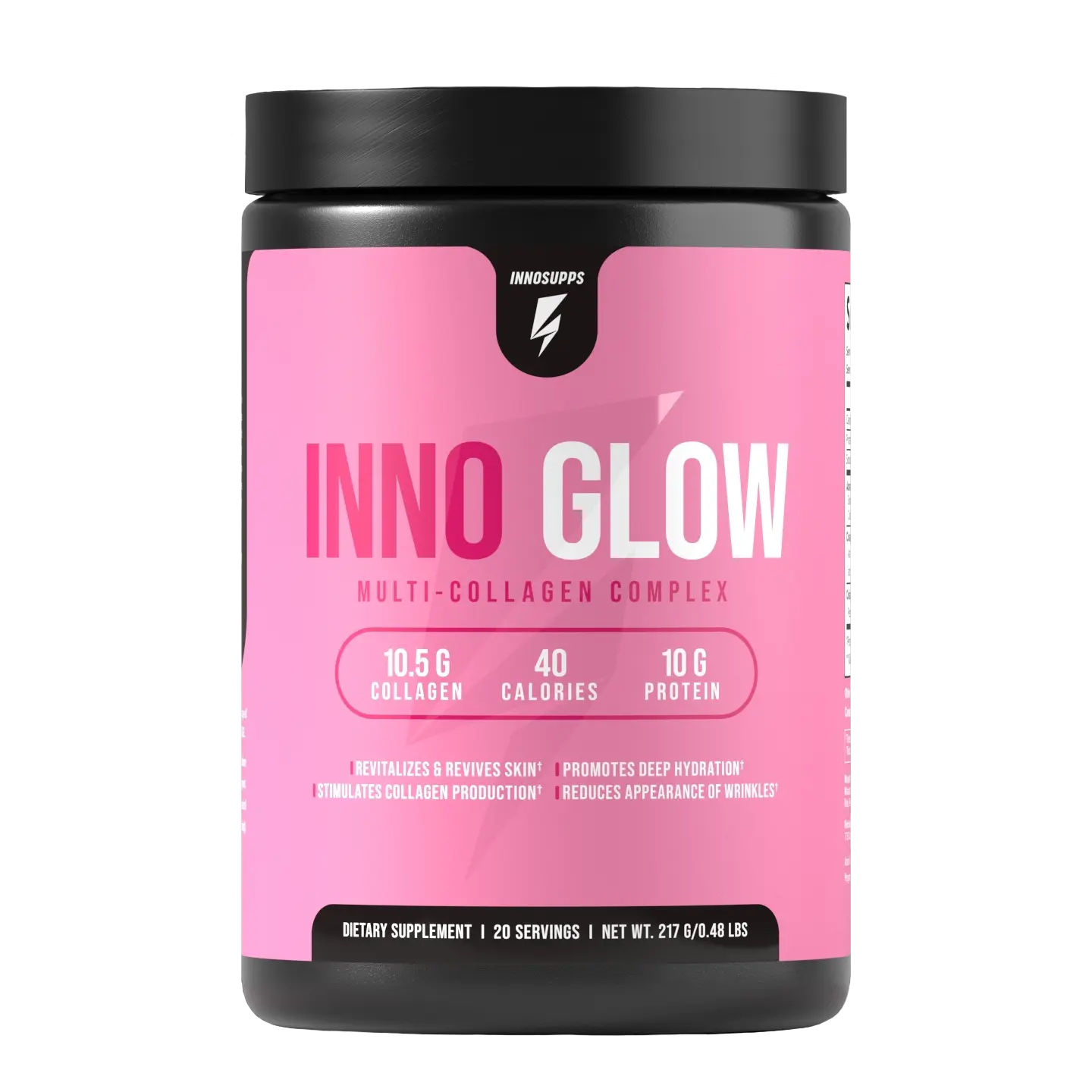 Inno Glow by Inno Supps: Multi-Collagen Complex Powder Edible Healthcare