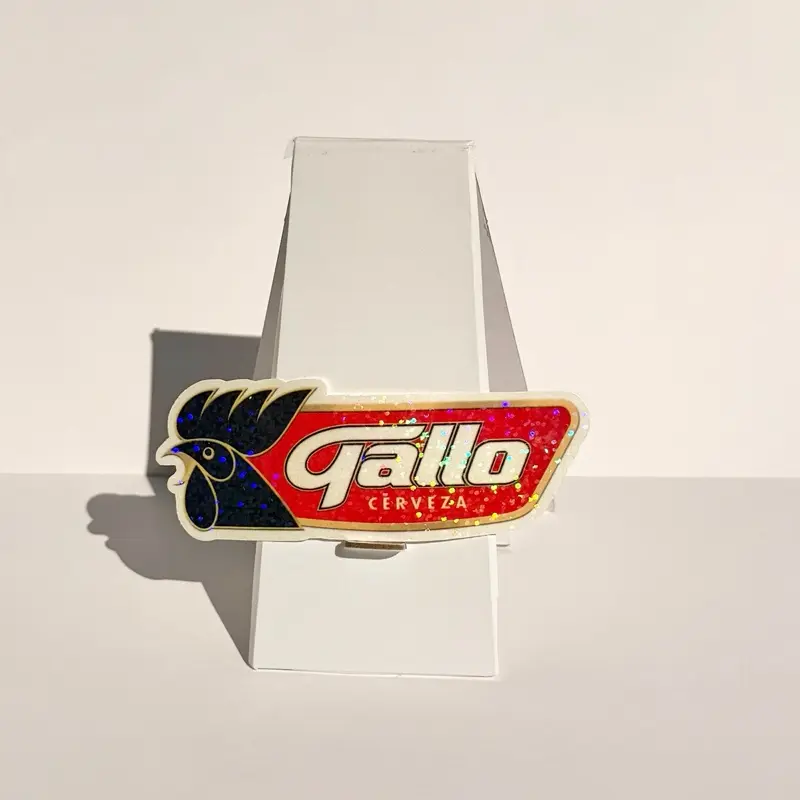 Gallo Cerveza Sticker - Decal for Beer Enthusiasts and Collectors