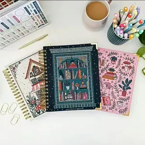 Reading Tracker Magazine for Book Lovers, Dateless Notebook to Track Reading Progress, Ideal for Bibliophiles, No-Date Journal