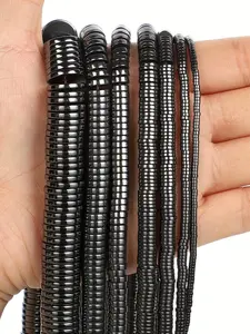 Hematite Round Loose Bead for Jewelry Making, DIY Bracelet Necklace Accessories, Natural Stone Beads for Crafting