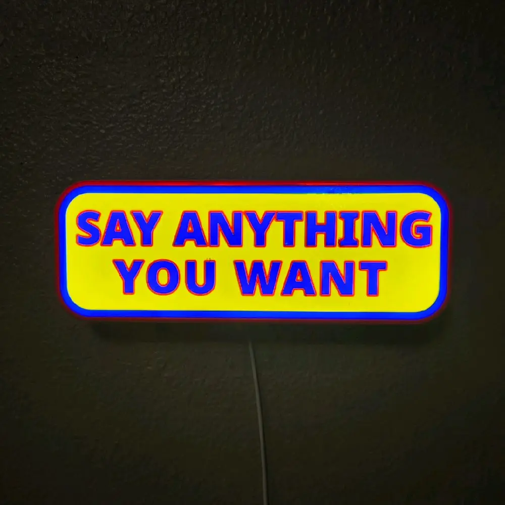Custom Light Up Sign – Personalized LED Sign - Create Your Own