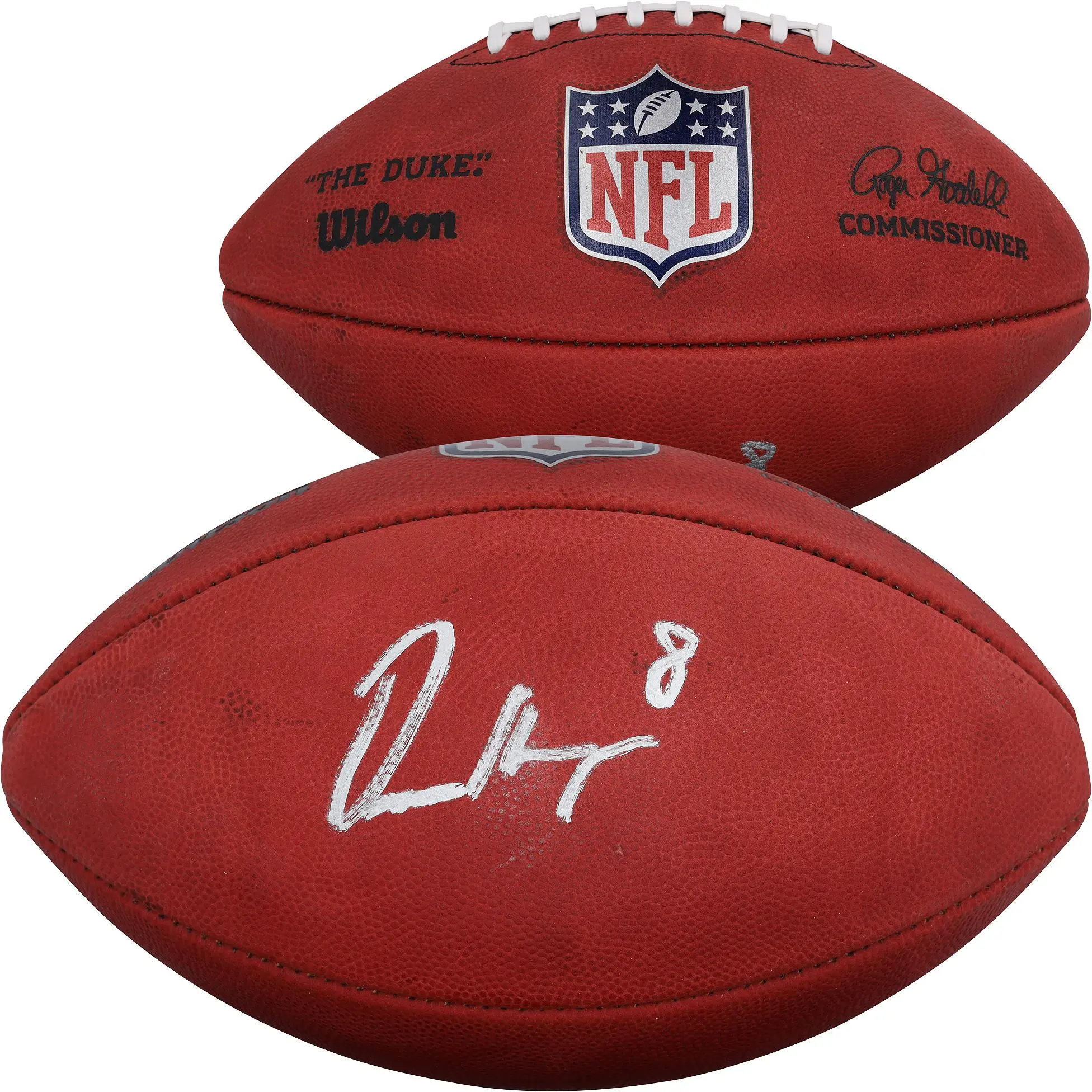 Omarion Hampton Los Angeles Chargers Autographed Full Color Duke Football - Fanatics Authentic Certified