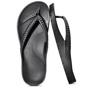 KIDMI Arch Support Flip Flops for Women Orthotic Sandals for Plantar Fasciitis Relief Summer Beach Thong Sandals for Walking  Indoor Outdoor Pool Slides