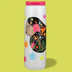 16oz Manuella Guillen + Starbucks ‘Manuela Dream’ Stainless Steel Tumbler