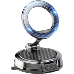 Phone Holder for  & Desk,   Phone Mount with Secure Lock, Universal 360? Rota-Table Phone Stand for Dashboard, Glass, Table, Compatible with  Cell Phones
